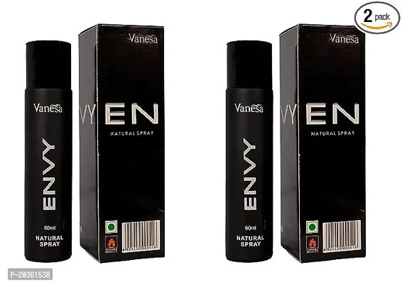 ENVY Natural Spray Perfume - 60ML Long Lasting Eau Da Parfum for Men-thumb2