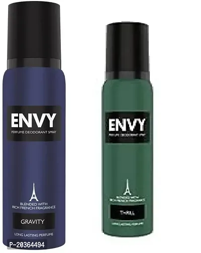 COMBO OF 2 THRILL AND GRAVITY FRAGRANCE PERFUME - 120ML | Long Lasting Deo Perfume Spray For MEN