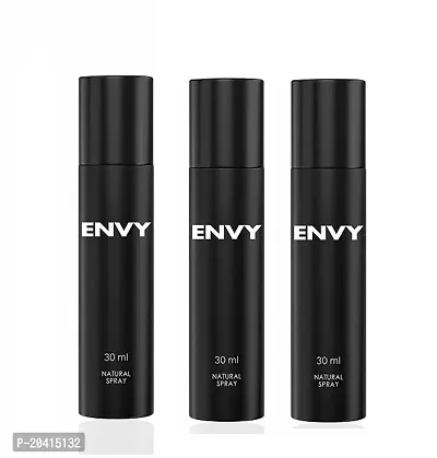 ENVY Natural Spray Perfume - 30ML Long Lasting Eau Da Parfum for Men COMBO OF 3-thumb0