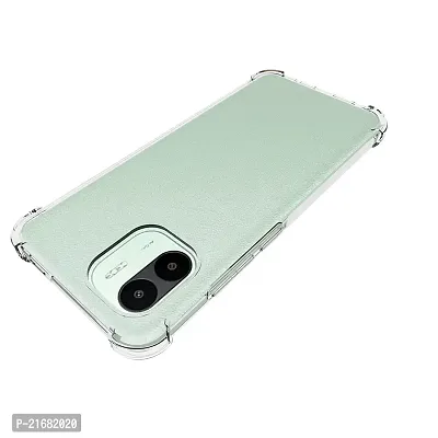 A Accessories kart for Redmi A2 2023 Case,Redmi A2 2023 Phone Case Clear Transparent Reinforced Corners TPU Shock-Absorption Flexible Cell Phone Cover for Redmi A2 2023 - Transparent-thumb4