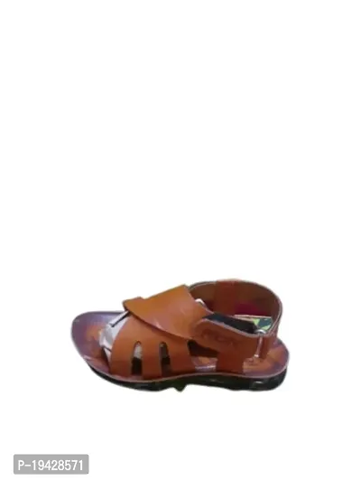 Comfortable Brown Sandals For Boys-thumb0