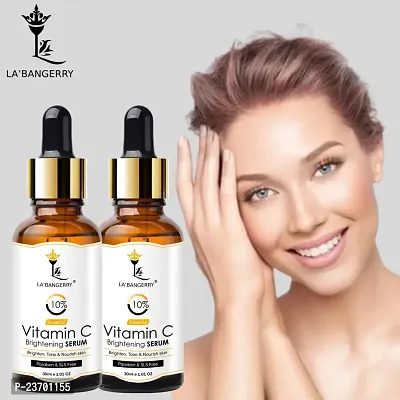 Vitamin C Serum For Face Whitening | Skin Ko Healthy Rakhane Ki Best Serum | Chehre Ki Rangat Badhane Ke Liye Serum | Lightweight And Quick-Absorbing | Face Moisturizer | Spot Removal | Pigmentation Removal | - 30Ml ( Pack Of 1 )