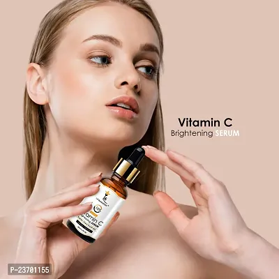 Vitamin C Serum For Face Whitening | Skin Ko Healthy Rakhane Ki Best Serum | Chehre Ki Rangat Badhane Ke Liye Serum | Lightweight And Quick-Absorbing | Face Moisturizer | Spot Removal | Pigmentation Removal | - 30Ml ( Pack Of 1 )-thumb3