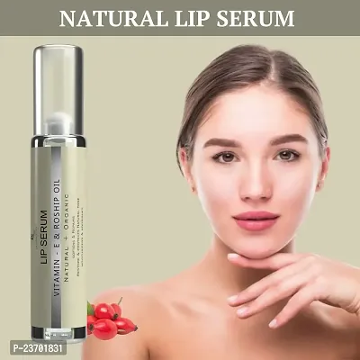 Premium Quality Roll On Lip Serum Oil For Softer And Lighter Lips | Lips Brightening Serum | Black Lips Whitening For Best Lip Serum | (Ideal For Men And Women) 10Ml Pack Of 1-thumb0
