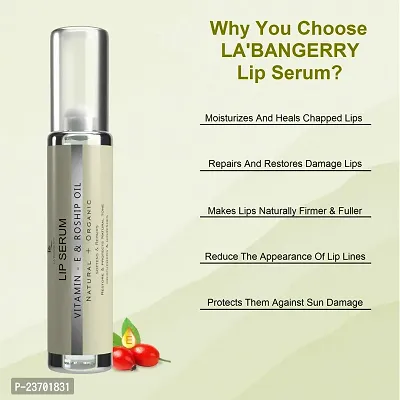 Premium Quality Roll On Lip Serum Oil For Softer And Lighter Lips | Lips Brightening Serum | Black Lips Whitening For Best Lip Serum | (Ideal For Men And Women) 10Ml Pack Of 1-thumb2