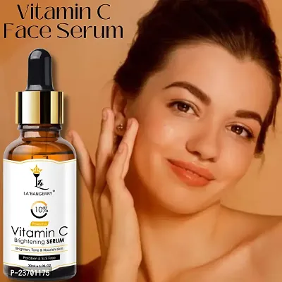 Vitamin C Serum For Face Whitening | Skin Ko Healthy Rakhane Ki Best Serum | Chehre Ki Rangat Badhane Ke Liye Serum | Lightweight And Quick-Absorbing | Face Moisturizer | Spot Removal | Pigmentation Removal | - 30Ml ( Pack Of 1 )-thumb0