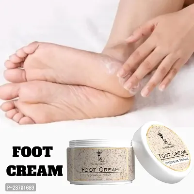 Foot Crack Cream | Crack Blaster Repair - Cracked Skin, Heel, Finger Healing Balm And Crack Blaster Dry Skin | Brightens Ankles | Ayurvedic Remedy For Dry And Rough Feet | Removes Dirt And Dead Skin Calls | Long-Lasting Moisture | - 50Gm(Pack Of 1)