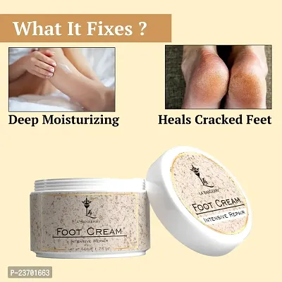 Foot Crack Cream | Crack Blaster Repair - Cracked Skin, Heel, Finger Healing Balm And Crack Blaster Dry Skin | Brightens Ankles | Ayurvedic Remedy For Dry And Rough Feet | Removes Dirt And Dead Skin Calls | Long-Lasting Moisture | - 50Gm(Pack Of 1)