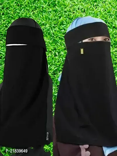 new ekra niqab with loket muslim wear nose piece