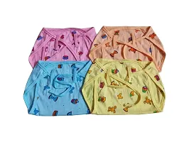 Shop4Dreams Baby Cotton Hosiery U Shape Nappies, Nadi,Langot Washable Reusable Cotton Diaper Nappy Baby Cozy Wear Pack of 12-thumb1