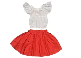 Nutty Bunny Shop4Dreams Girls Flare Top and Skirt Set-thumb1