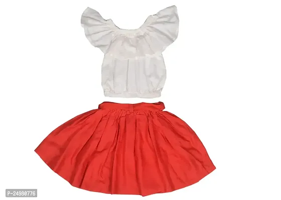 Nutty Bunny Shop4Dreams Girls Flare Top and Skirt Set-thumb2