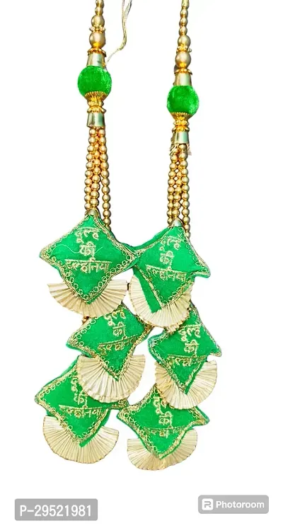 Latkan Handmade lehanga Latkan Wedding Heavy and Ethnic Brooche Hanging Tassels, LATKAN SUIT,  Ladies Blouse, Lehanga Saree Traditional Paranda Latkan Dulhe Ki Dulhan Latkan  (1-Jodi)-thumb0