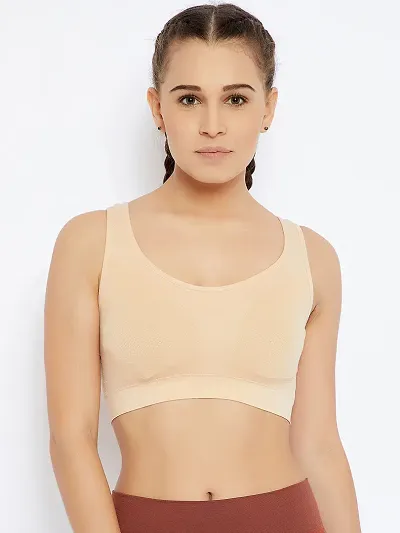 Stretchable non padded spandex sports bra (Assorted color)