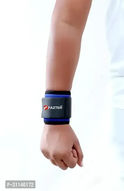 Adjustable Stabilizer Blue Wrist Support-thumb0