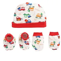 DADDY - G? New Born Unisex Baby's Gift Set -13 Pieces (RED)-thumb3