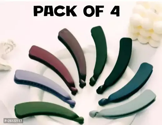 Multicolour Hair Clip Pack Of 4-thumb0