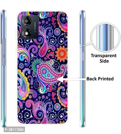 Classic Multicoloured Silicon Back Cover For Moto E13-thumb3