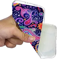 Classic Multicoloured Silicon Back Cover For Moto E13-thumb1