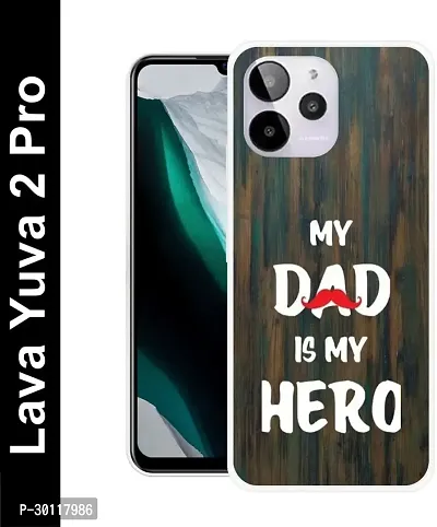 Classic Multicoloured Silicon Back Cover For Lava Yuva 2 Pro