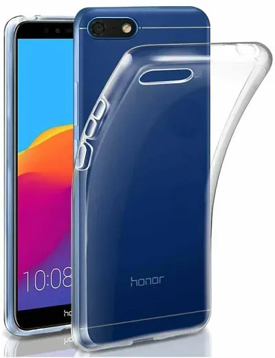 Classico Ultra-Thin Soft Silicone Transparent Back Case Cover for Honor 7A