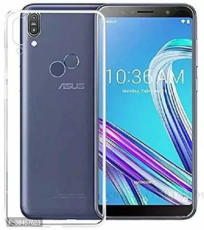 Trendy Silicon Asus Zenfone Max Pro M1 Back Cover-thumb0