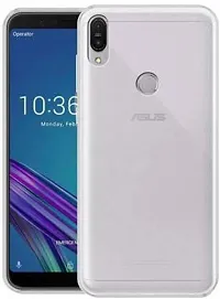 Trendy Silicon Asus Zenfone Max Pro M1 Back Cover-thumb1