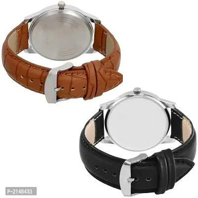 Stylish Leather Belt Combo Watch-thumb3