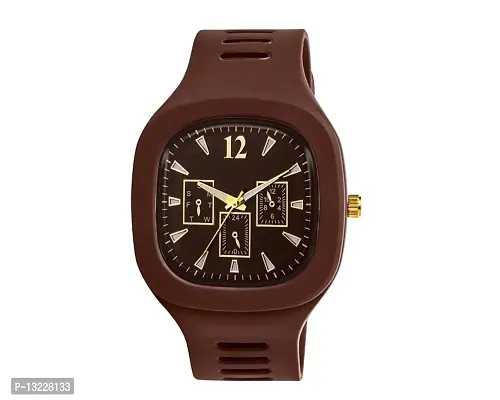 J JAMVAI Speedmaster Analog Women's Watch (Brown) Dial Brown Quartz Colored Strap (79_MT-Brown_Brown)