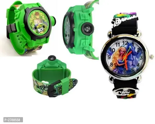 24 images Ben 10 projector watch for kids, birthday return gift- Multi  color.