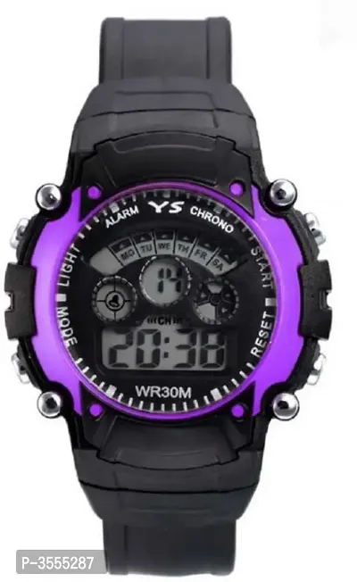 7LIGHT Purple sports kids watch-thumb0