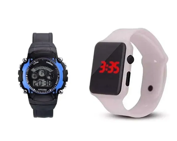 LIGHT And Square Quality Designer Fashion Wrist Watch Digital Watch - For KIDS