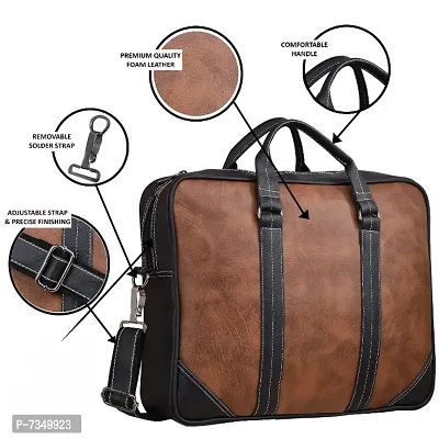 Leather messenger bag for men-thumb3
