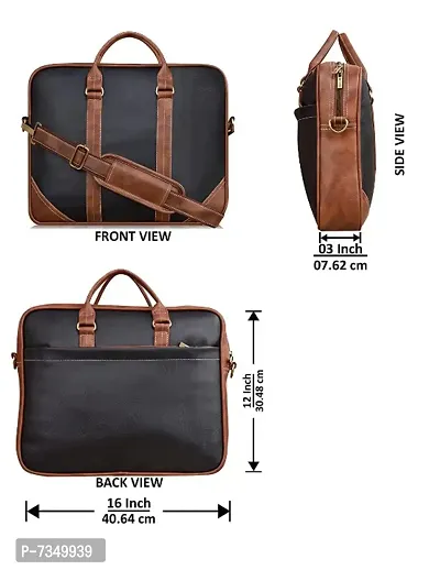 Leather messenger bag for men-thumb3
