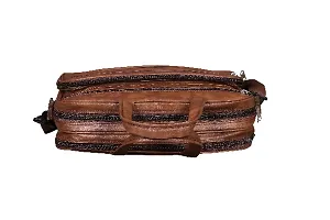 Trendy Artificial Leather Messenger Bag for Men and Women-thumb1