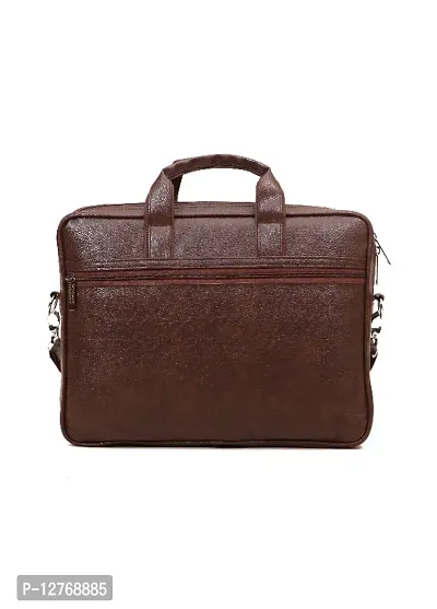 Brown Leather messenger bag-thumb3