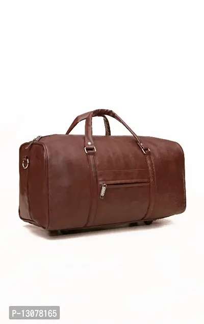 Duffel bag for travelling brown