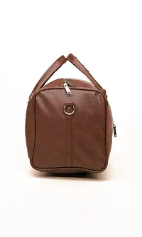 Duffel bag for travelling brown-thumb2