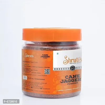 Shrutis Natural Jaggery Powder _ Pure  healthy _ Natural delicious sweetener _ 250 GM JAR _ Pack of 1 _-thumb2