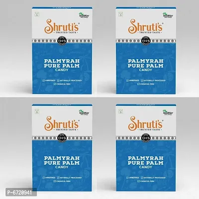 Shrutis Palmyra Pure Palm Candy_ Palm Sugar Crystals 100Grams Pack _Pack of 4 x 100 g_-thumb0
