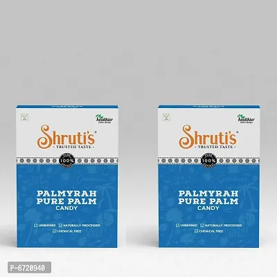 Shrutis Palmyra Pure Palm Candy_ Palm Sugar Crystals 100Grams Pack _Pack of 2 x 100 g_-thumb0