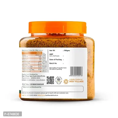 Natural Chemical Free Jaggery Powder 700Gm Jar-thumb2