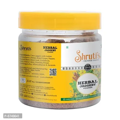 Natural Chemical Free Herbal Jaggery Powder 250Gm Jar-thumb4