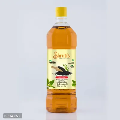 Cold Pressed Sesame Oil  Gingelly Oil Chekku  Kachi Ghani 1 L