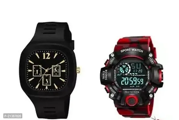 Stylish Watches for kids pack of 2 Free Size