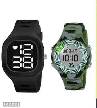 Stylish Watches for kids pack of 2 Free Size