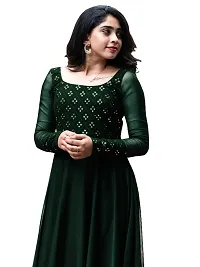 Georgette Stitched Anarkali Gown-thumb1
