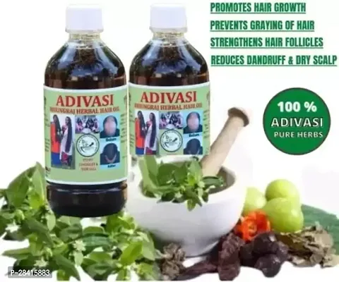 Adivasi  Hand Made HerbalHair Oil 250ml Pack of 2