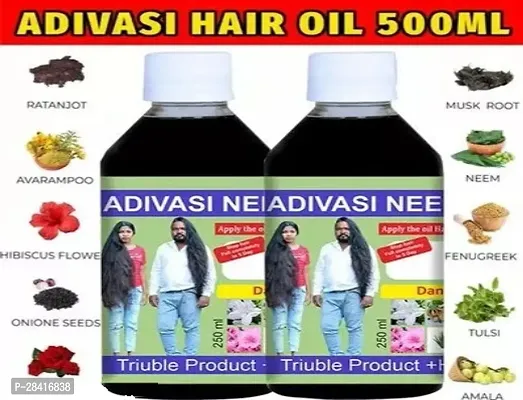 Adivasi Herbal Hair Oil 250m Pack Of 2