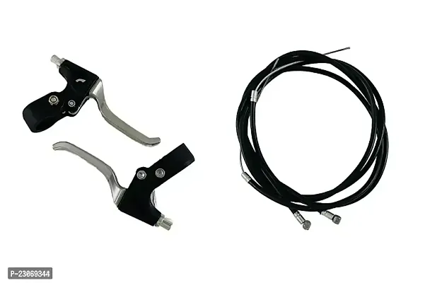 Online Expert Cycle V-Brake Accessories Power Brakes Components || Alloy Clutch Set Silver + Friction Free Long Wire Set-thumb0